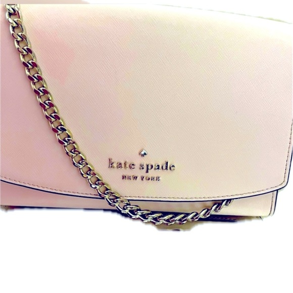 Kate Spade Carson Convertible Crossbody Light Rose, Chain Handle Only - Picture 1 of 16